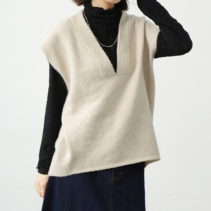 トップス ベスト ワイド | Doux Belle  | 詳細画像8 