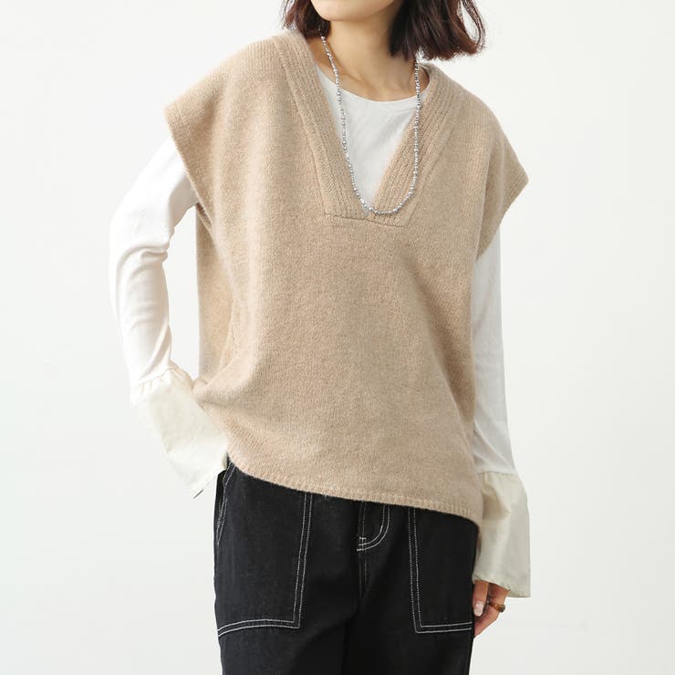 トップス ベスト ワイド | Doux Belle  | 詳細画像11 