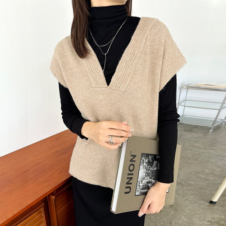 トップス ベスト ワイド | Doux Belle  | 詳細画像13 