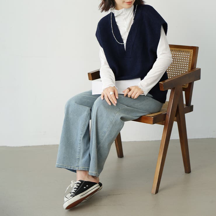 トップス ベスト ワイド | Doux Belle  | 詳細画像21 