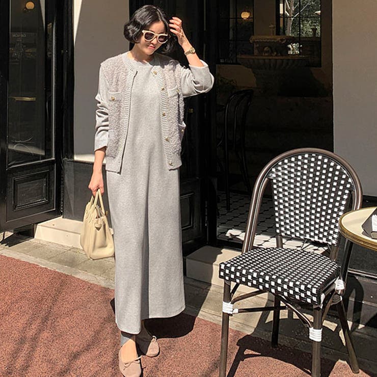 ファー ベスト トップス ベスト アウター[品番：DBLW0001658]｜Doux