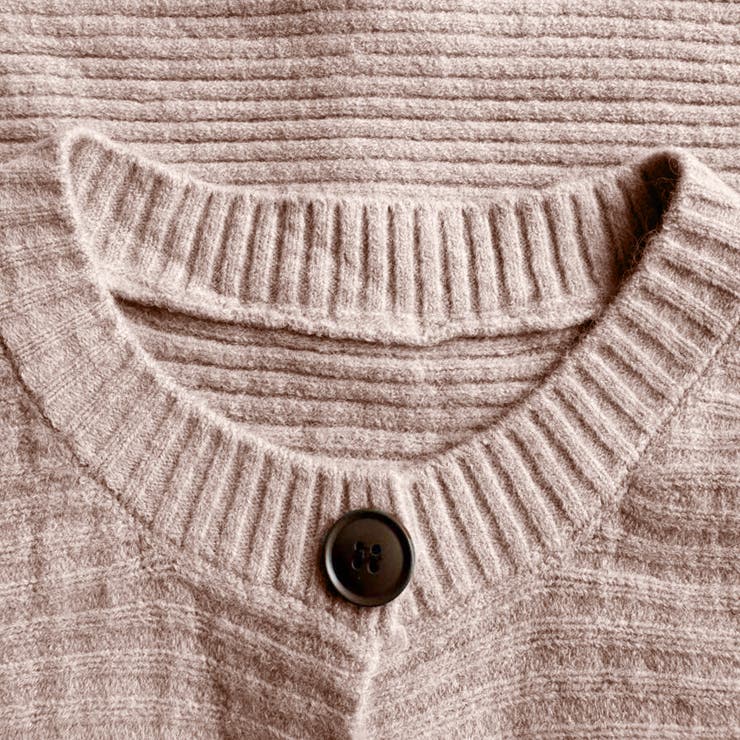 フロントボタンニットオールインワン CAMEL/S フロントボタンニットオールインワン CAMEL/S