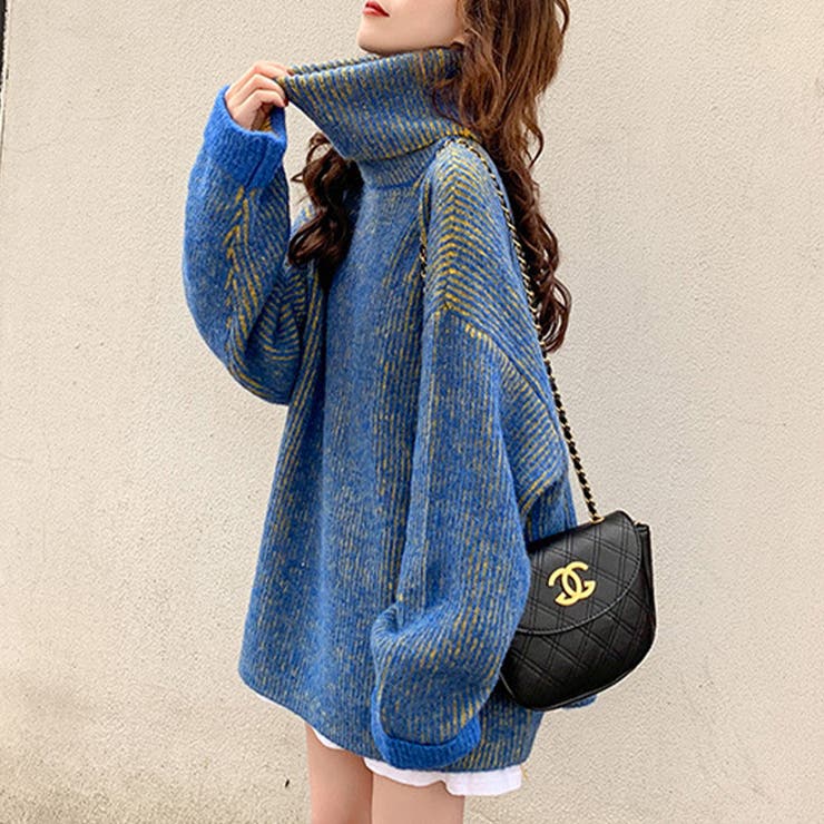 トップス オーバサイズ ハイネック | Doux Belle  | 詳細画像2 