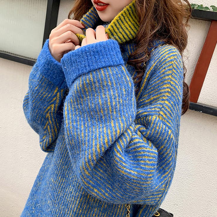 トップス オーバサイズ ハイネック | Doux Belle  | 詳細画像3 