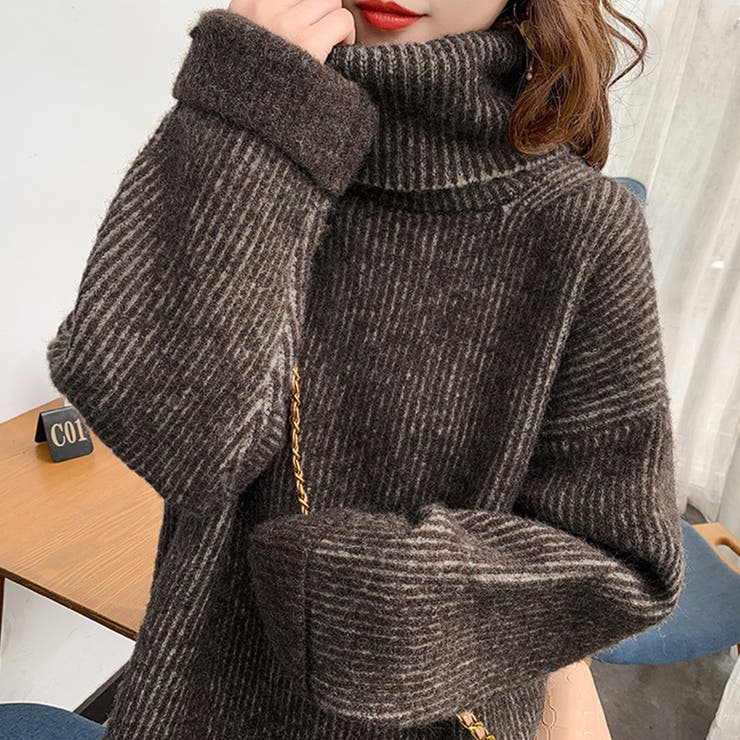 トップス オーバサイズ ハイネック | Doux Belle  | 詳細画像6 