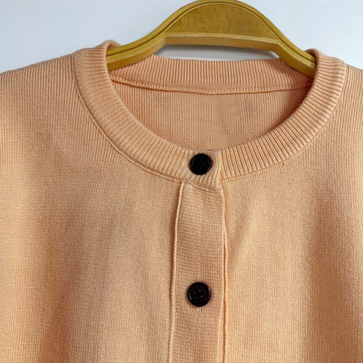 フロントボタン ケープ ポンチョ[品番：DBLW0001730]｜Doux Belle