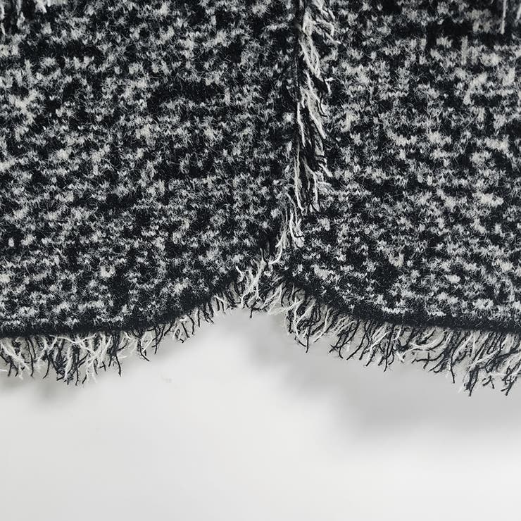 ツイード調フリンジレイヤードベスト | Doux Belle  | 詳細画像16 