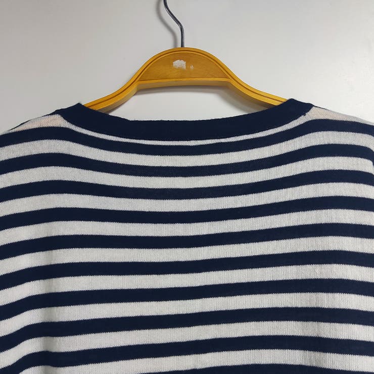 太細ボーダー切替ゆるシルエットトップス | Doux Belle  | 詳細画像10 