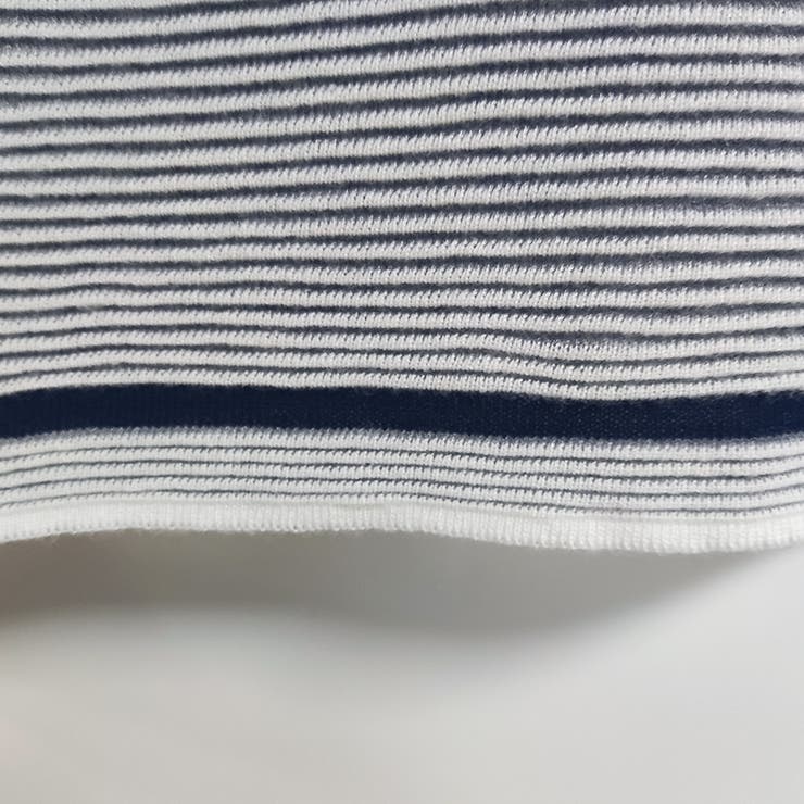 太細ボーダー切替ゆるシルエットトップス | Doux Belle  | 詳細画像12 