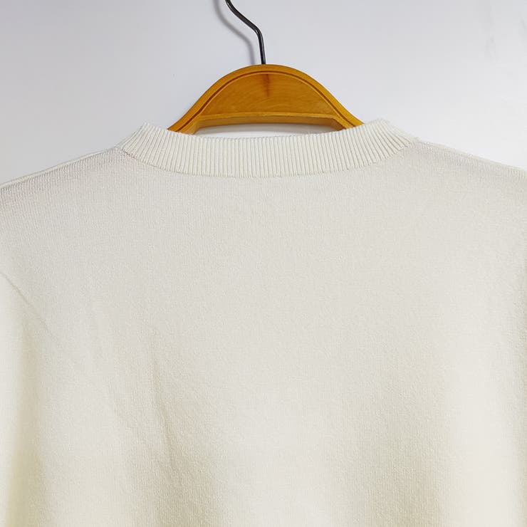 シンプルシルエットニットトップス | Doux Belle  | 詳細画像22 
