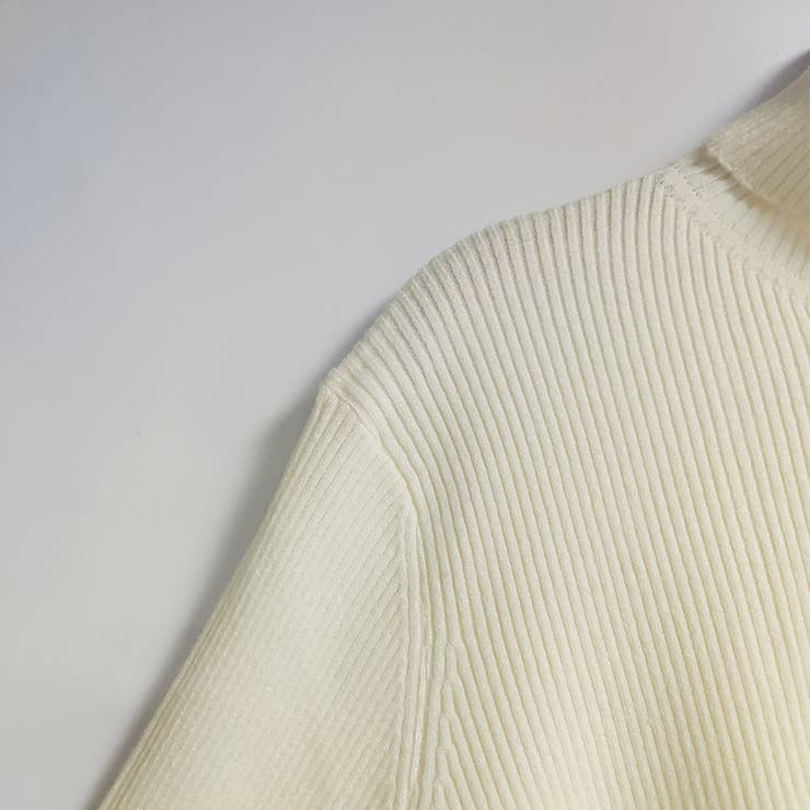 タートルネックリブニット レディース ニット | Doux Belle  | 詳細画像24 