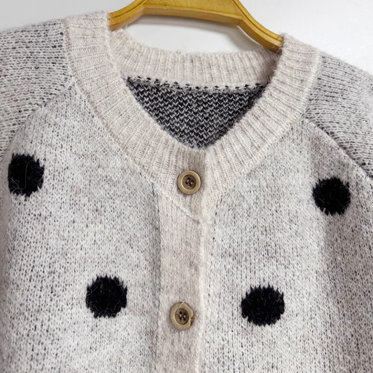 ドットデザインニットカーディガン | Doux Belle  | 詳細画像13 