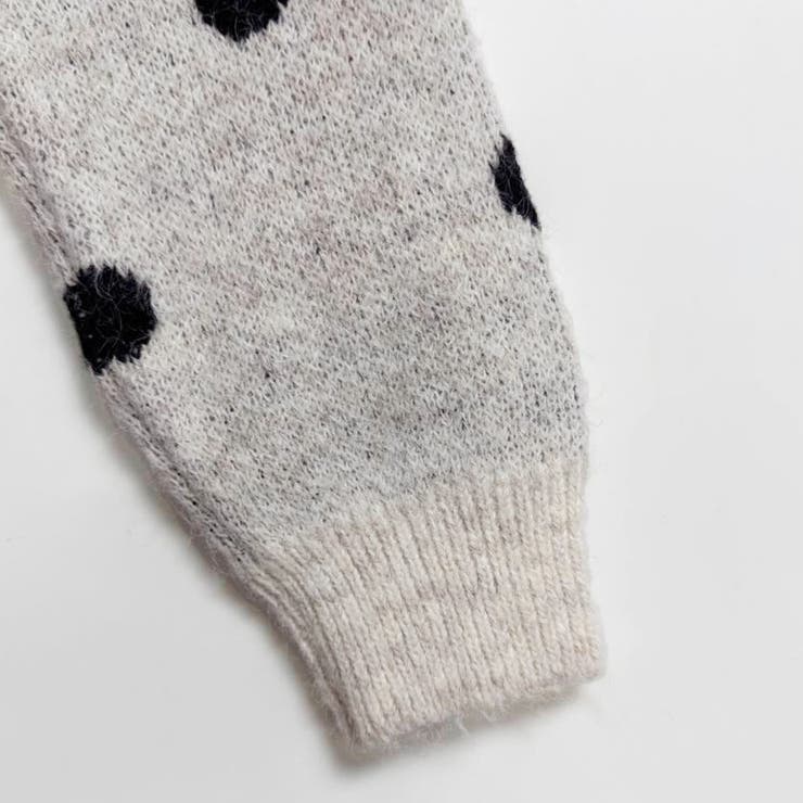 ドットデザインニットカーディガン | Doux Belle  | 詳細画像14 