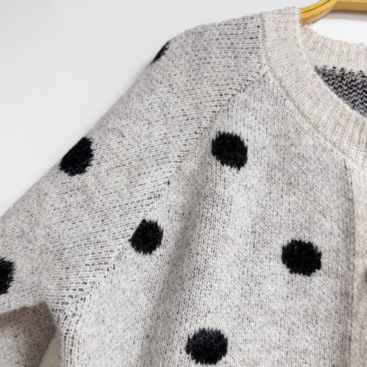 ドットデザインニットカーディガン | Doux Belle  | 詳細画像16 