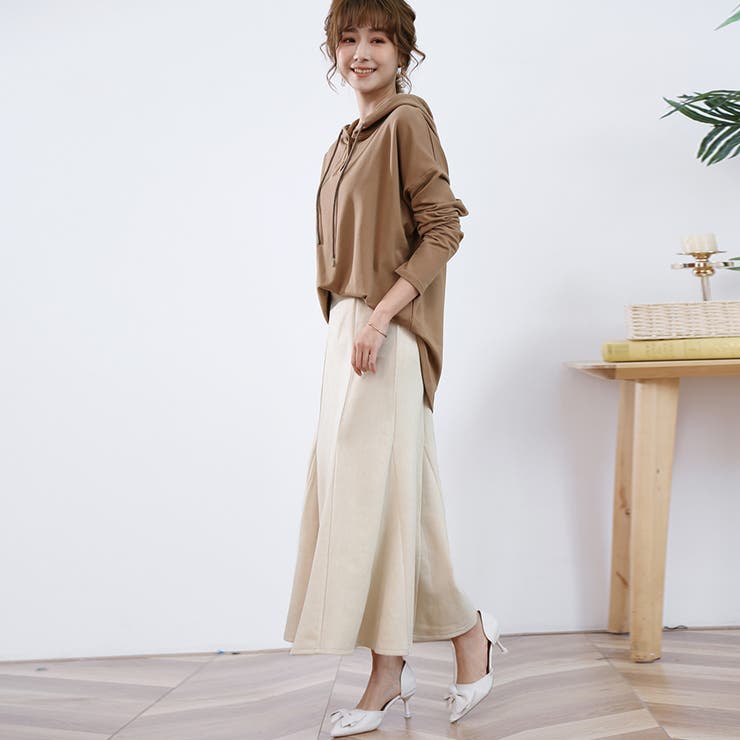 パーカー レディース 薄手 スウェット プルオーバー フード付き | Doux Belle  | 詳細画像10 