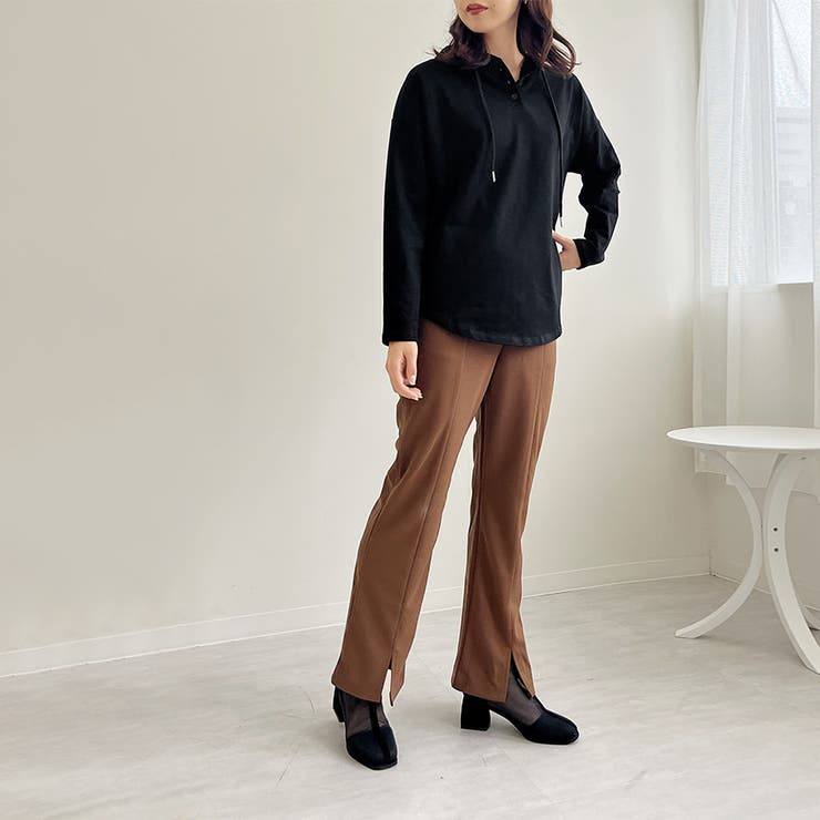 パーカー レディース 薄手 スウェット プルオーバー フード付き | Doux Belle  | 詳細画像45 