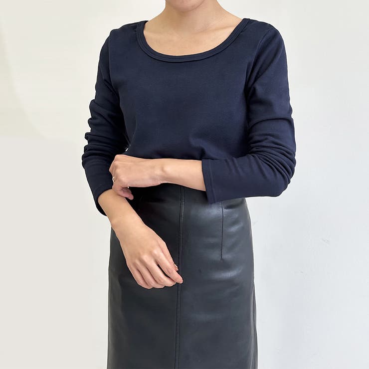 ネイビー | Tシャツ カットソー トップス | Doux Belle 