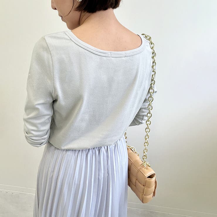 ライトグレー | Tシャツ カットソー トップス | Doux Belle 