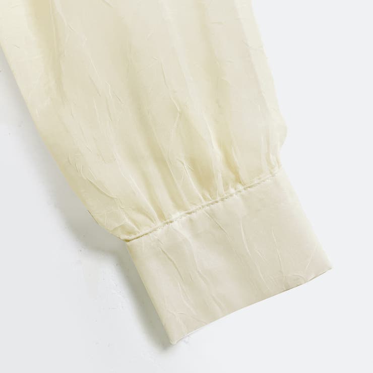 シースルートップス シアーシャツ ブラウス | Doux Belle  | 詳細画像16 