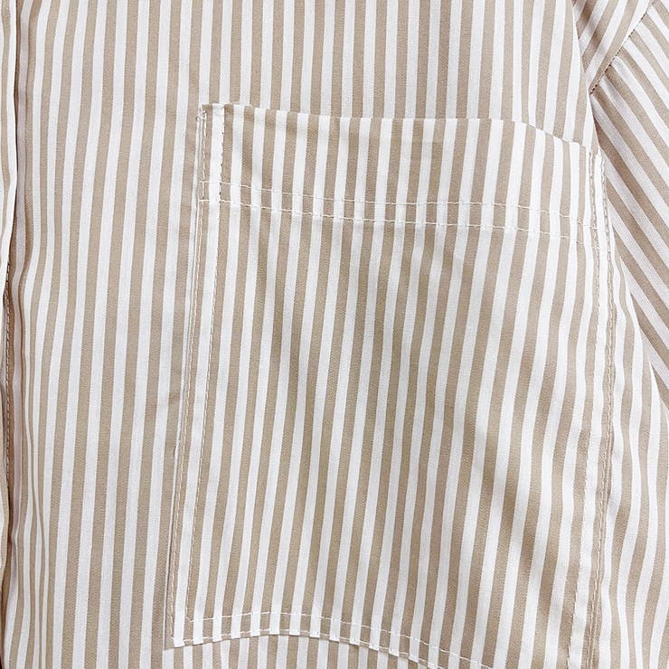 ストライプシャツ ロングシャツ シャツ | Doux Belle  | 詳細画像87 