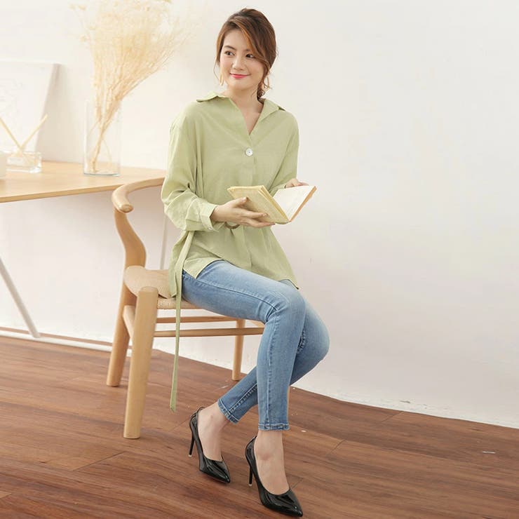 シャツ 秋 トップス | Doux Belle  | 詳細画像8 