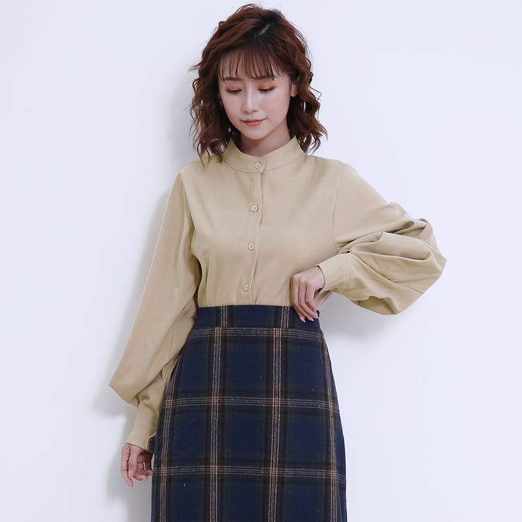 シャツ スタンドカラーシャツ レディース 品番 Dblw Doux Belle ドゥーベル のレディース ファッション通販 Shoplist ショップリスト