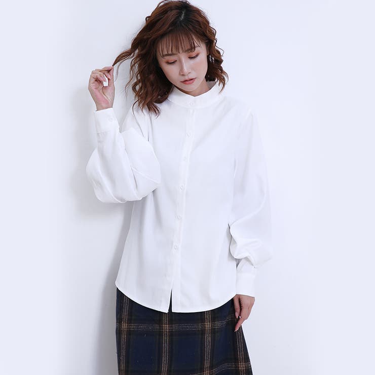 シャツ スタンドカラーシャツ レディース 品番 Dblw Doux Belle ドゥーベル のレディース ファッション通販 Shoplist ショップリスト