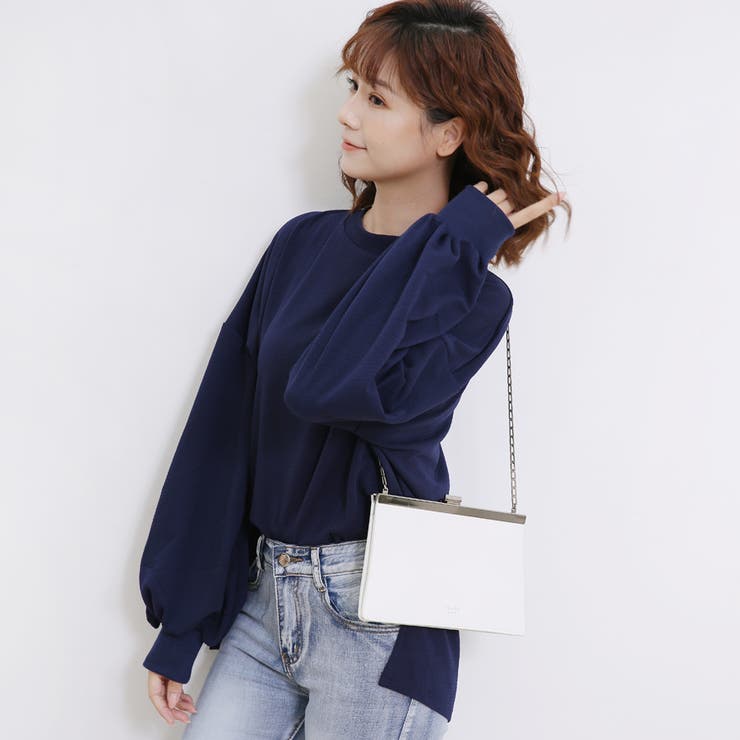 ネイビー | 【新色入荷】ブラウス トップス レディース | Doux Belle 