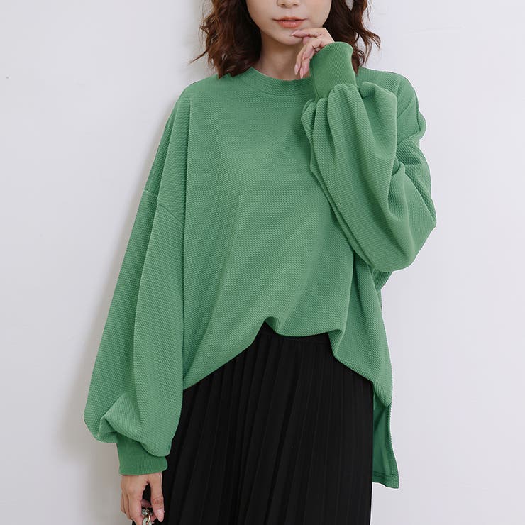 グリーン | 【新色入荷】ブラウス トップス レディース | Doux Belle 