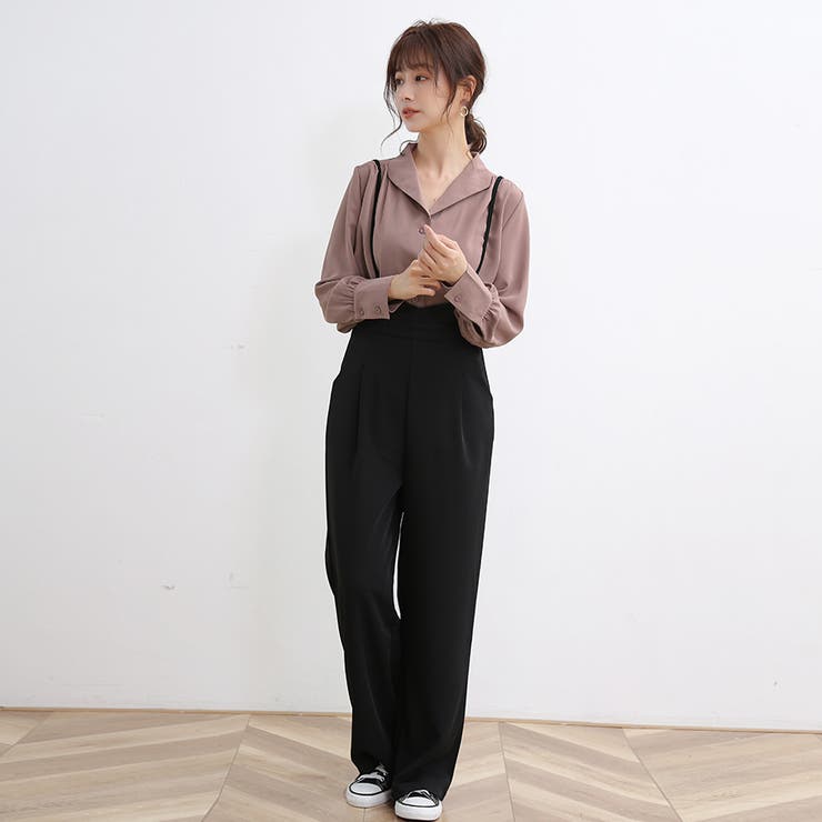 シャツ レディース トップス 長袖 ブラウス オーペンカラー | Doux Belle  | 詳細画像31 