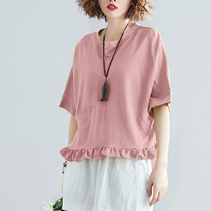 春新作 フリル カットソー | Doux Belle  | 詳細画像14 