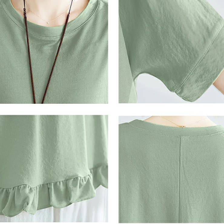 春新作 フリル カットソー | Doux Belle  | 詳細画像21 