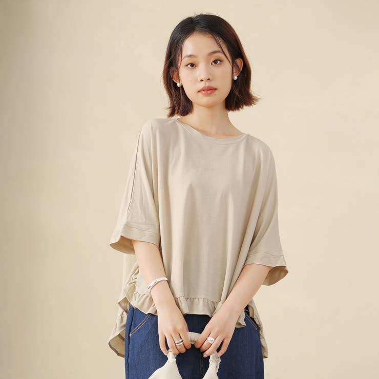 春新作 フリル カットソー | Doux Belle  | 詳細画像16 