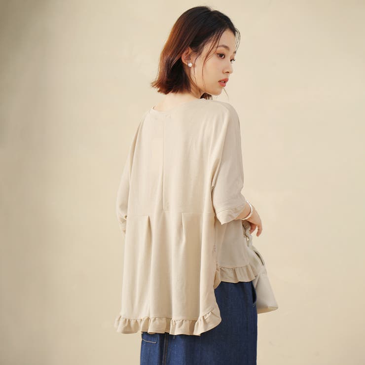 春新作 フリル カットソー | Doux Belle  | 詳細画像18 