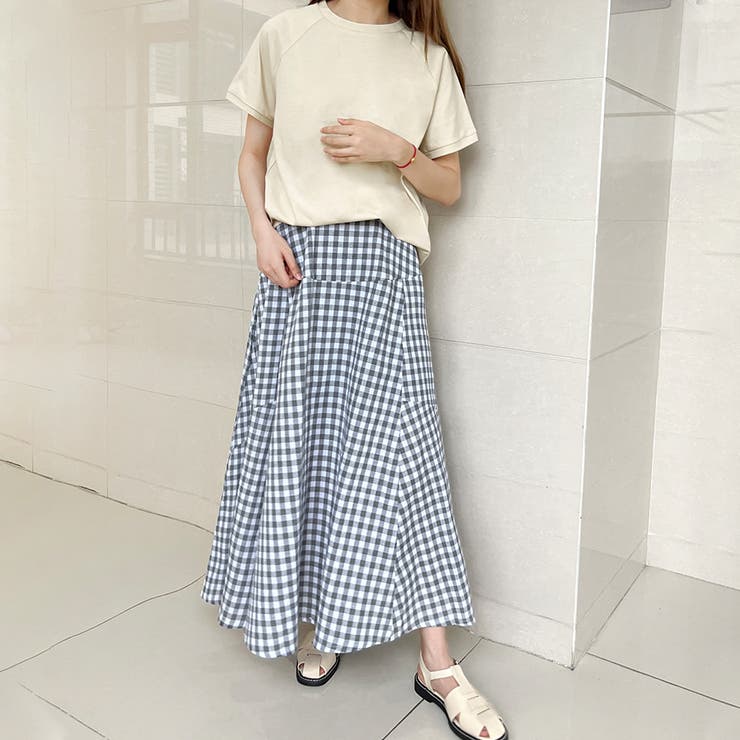 新作 トップス Ｔシャツ 半袖 tシャツ 無地 伸縮性 | Doux Belle  | 詳細画像23 