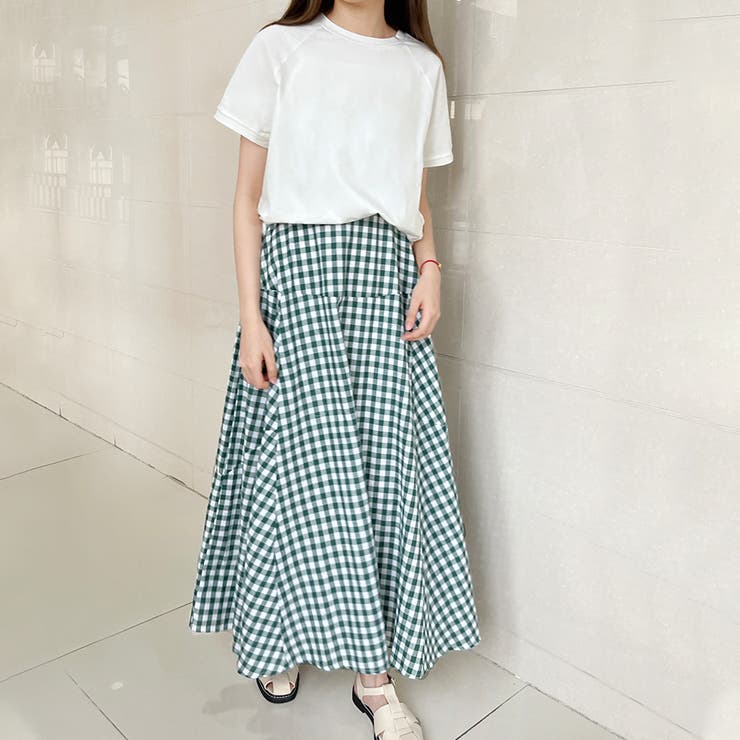 新作 トップス Ｔシャツ 半袖 tシャツ 無地 伸縮性 | Doux Belle  | 詳細画像9 