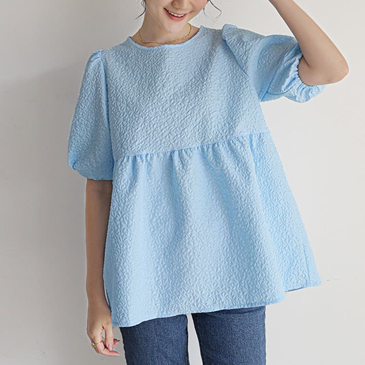 半袖ブラウス ブラウス トップス | Doux Belle  | 詳細画像3 