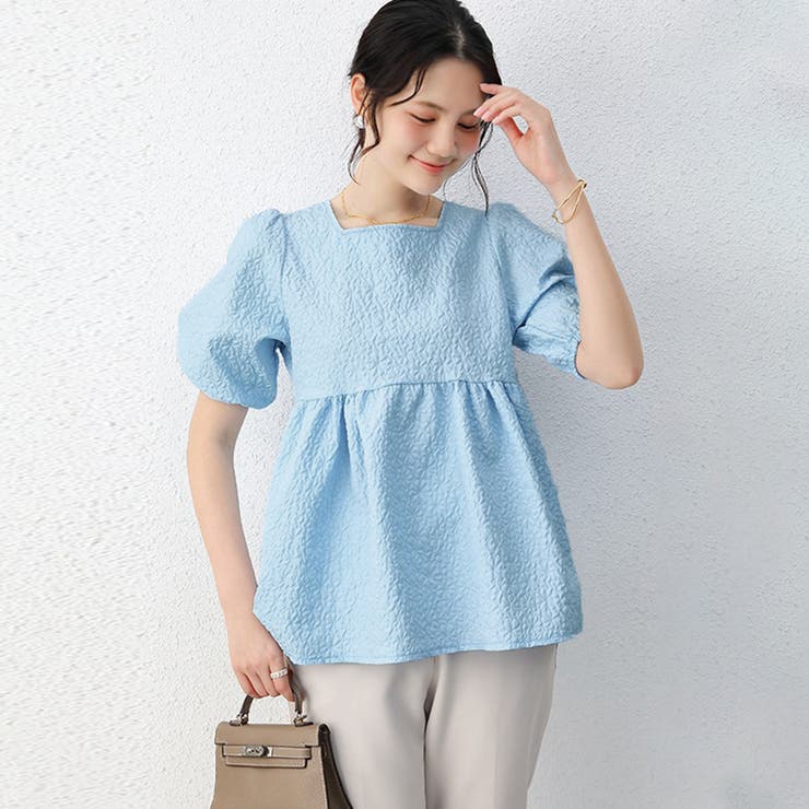 半袖ブラウス ブラウス トップス | Doux Belle  | 詳細画像8 