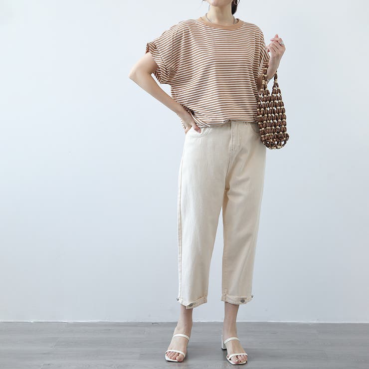 ボーダーTシャツ Tシャツ カットソー | Doux Belle  | 詳細画像18 