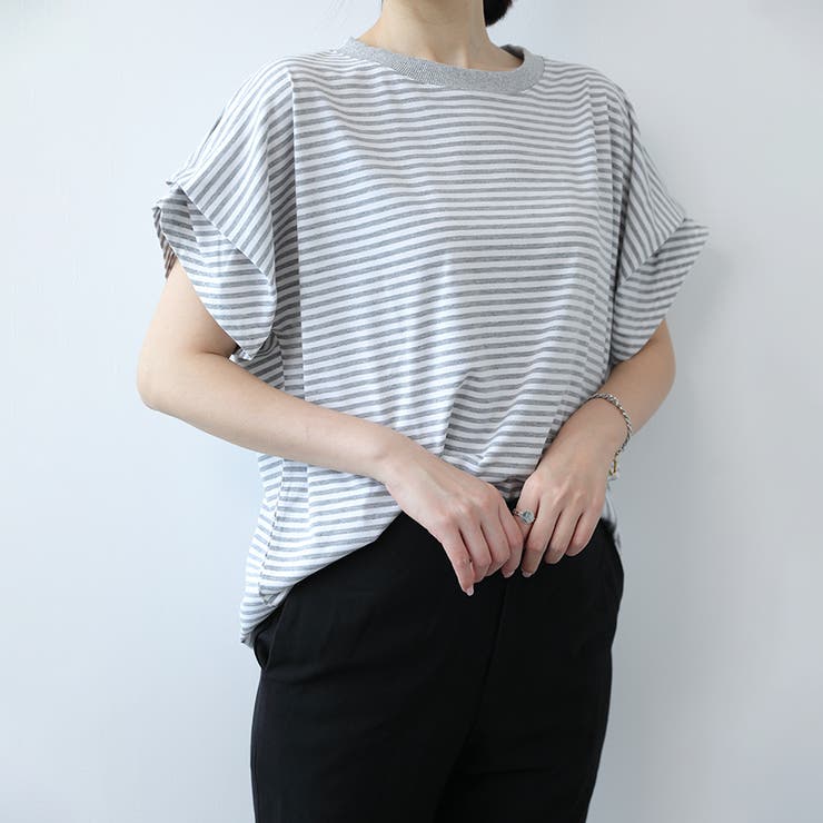 ボーダーTシャツ Tシャツ カットソー | Doux Belle  | 詳細画像21 