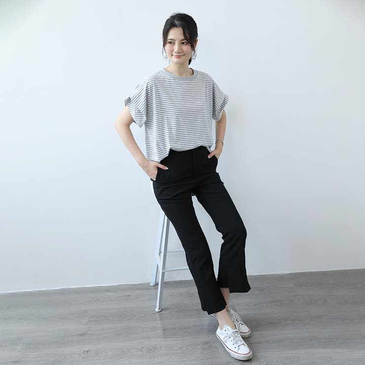 ボーダーTシャツ Tシャツ カットソー | Doux Belle  | 詳細画像24 