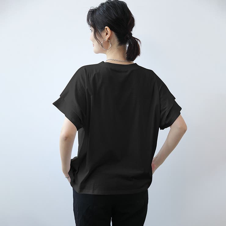 ボーダーTシャツ Tシャツ カットソー | Doux Belle  | 詳細画像34 