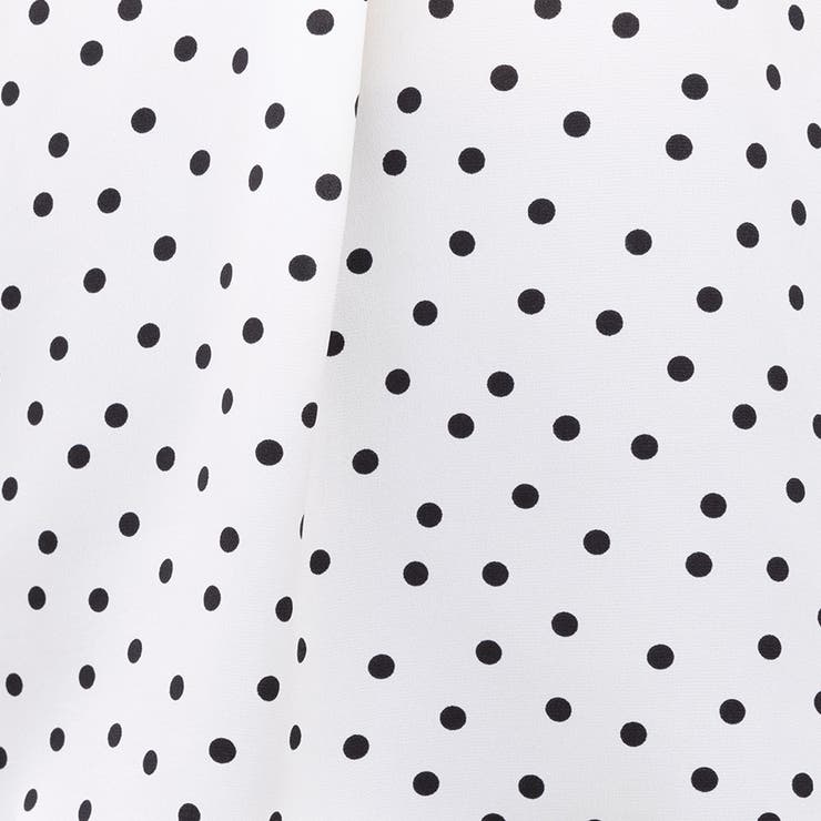 フリル袖ドット柄ブラウス | Doux Belle  | 詳細画像14 