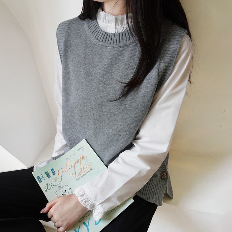 ニットセーター タンクトップ レディース | Doux Belle  | 詳細画像19 