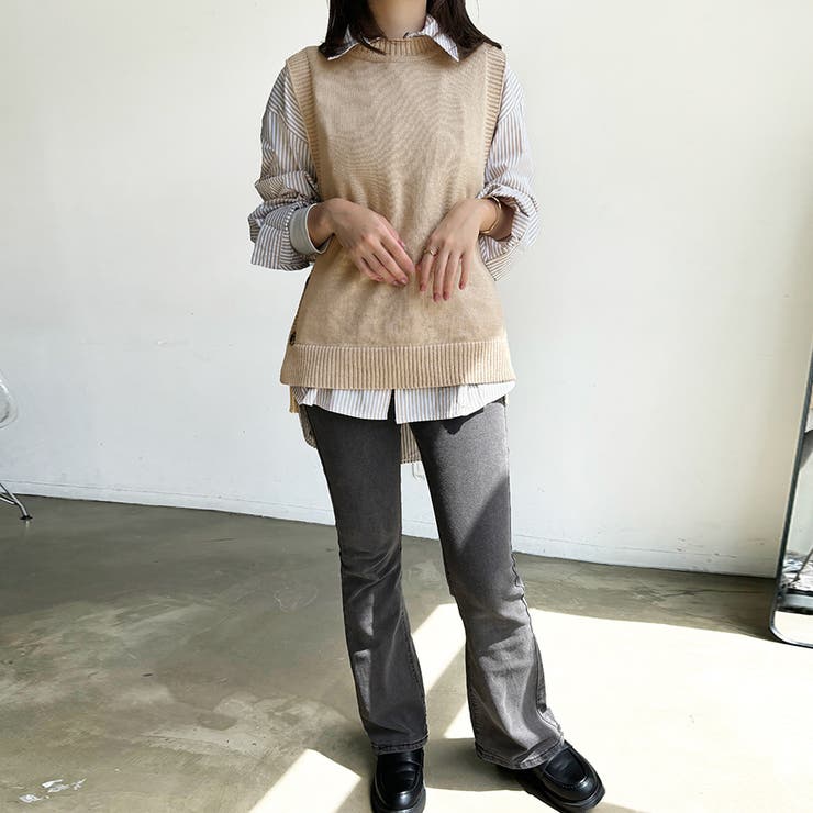 ニットセーター タンクトップ レディース | Doux Belle  | 詳細画像7 