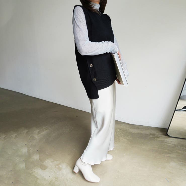 ニットセーター タンクトップ レディース | Doux Belle  | 詳細画像14 