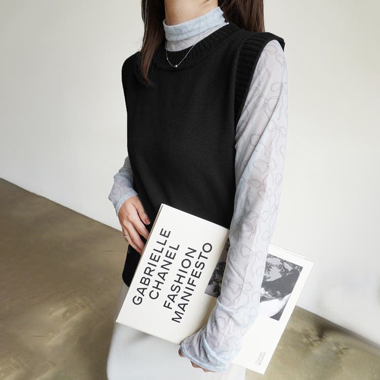 ニットセーター タンクトップ レディース | Doux Belle  | 詳細画像15 