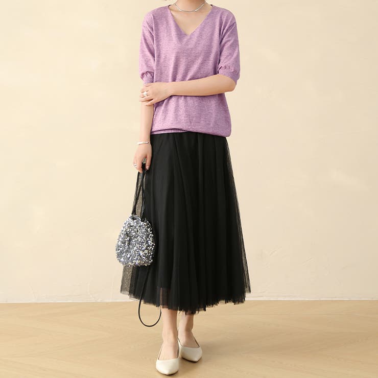 サマーニット レディース 半袖 | Doux Belle  | 詳細画像10 