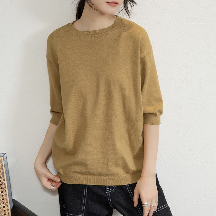 サマーニット レディース 半袖 | Doux Belle  | 詳細画像16 