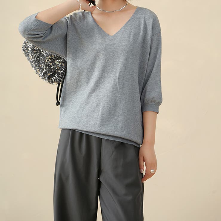 サマーニット レディース 半袖 | Doux Belle  | 詳細画像18 